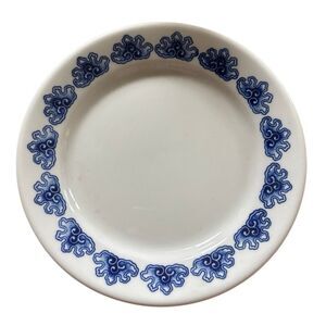 VTG Jackson Custom China 6.25” Salad Plate Blue Clouds Pattern Falls Creek PA
